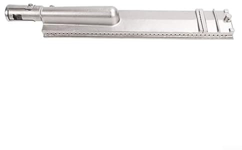 ZAMETTER Brûleur de barbecue en acier inoxydable 304 - Pièce de rechange robuste en fonte - Répartition homogène de la chaleur - 40,96 x 6,35 cm