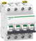 Schneider electric a9 F74440 iC60 N disjoncteur, acti9, Courbure C, 4P, 85 mm hauteur x 72 mm largeur x 78.5 mm profondeur, 40 A courant, 50/60 Hz, Blanc