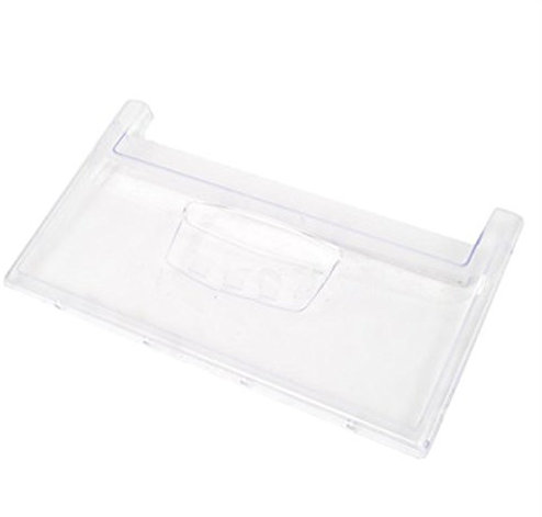 SPARES2GO Transparent Drawer Front Panel for Indesit Fridge Freezer - Fitment List D