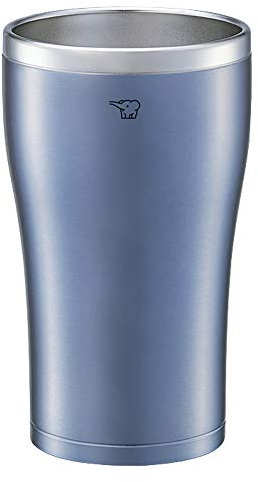 Zojirushi SX-DN45-AC Stainless Steel Tumbler Mug, Vacuum Double Layer, Heat Retention, 15.2 fl oz (450 ml), Clear Blue