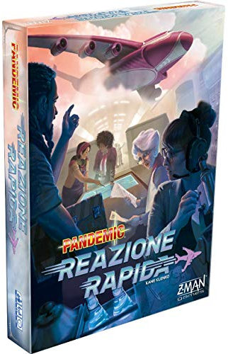 Asmodee - Pandemic: Schnelle Reaktion, Brettspiel, Italienische Ausgabe, 8396