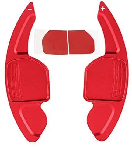 KIMISS Lenkrad Schalthebel 2 Stück Aluminiumlegierung Auto Lenkrad Schaltpaddel Schalthebel für A3 A4L A8 schaltwippen