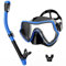 G2RISE SN02 Schnorchelset Erwachsene - Tauchermaske Taucherbrille Trockenschnorchel mit Breath Easy Airflow Tech & Anti-Fog Design für Herren und Damen (Kommt mit einem zusätzlichen Mundstück)