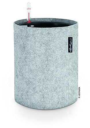 LECHUZA TRENDCOVER 23 Felt light grey 14183