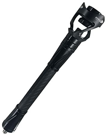 Bogenstabilisator, Bogenschießen Bogen Stabilisator für Compoundbogen Carbon Balance Bar Absorber mit Gewichten und Dämpfungssystem zur Reduzierung von Vibrationen Schallabsorption für Bogenjagd