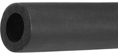 Rebower Tuyau Isolation Tube Chaleur Préservation Mousse Tube Poignée Poignées, [pour Plomberie Isolation Enveloppe] - 18mm ID/3.3ft/Noir
