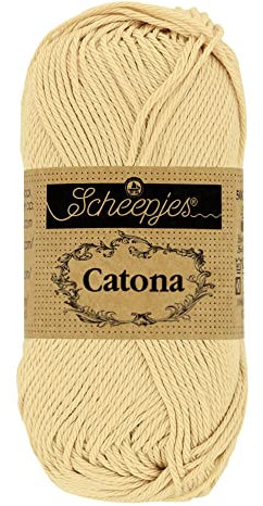 Scheepjes - Scheepjes Catona 404 English Tea Yarn - 10x50g