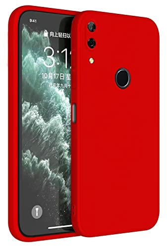 Topme Handyhülle Hülle Fur Huawei P Smart Z/Honor 9X (6.59 Inches) Case Schutzhülle, Hautschutz Aus TPU Silikonhülle - Chinarot