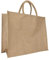 Hessian Tote Bag - Natural Reusable Jute Bag for Shopping, Carrier Bag, Crafting, Decorating, Bag for Life 14.5(L) x 18(W) x 8(D) Plain Tote Bags to Decorate Wholesale - Durable & Stylish (1 PACK)