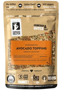 Bremer Gewürzhandel Avocado Topping, Gewürzmischung für Avocado-Brot und Bowls, vegan, 75g