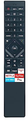 ALLIMITY ERF6B62H Ersatz Fernbedienung passend für Hisense ULED TV A190422 H55U8B H65U8B U8B HE55A8000KWTSG H55O8BUK H65U8BUK H55U8BUK