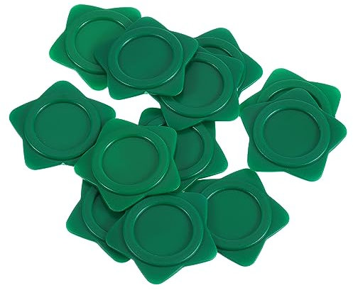 QUARKZMAN 25pcs Ultra Mince Plastique Ouverture Carte Étoile Levier Ouverture Outil pour Mobile Téléphone Tablette Ordinateur Portable LCD Écran Démonter Réparer, Vert