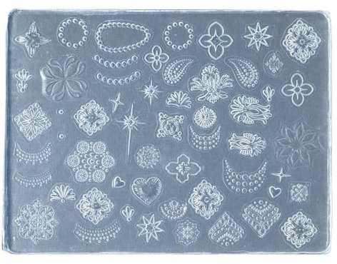 Silikonform für Nagelkunst, Prägemuster, Nagelform, Schmuck, Epoxidharz, Form für Schmuck, Seife, Kerzen, Dekoration für Zuhause