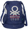 BENETTON VARSITY - Mochila Saco, Mochila, Ideal para Niños de Diferentes Edades, Cómoda y Versátil, Calidad y Resistencia, 34x15x43 cm, Color Azul Marino/Gris