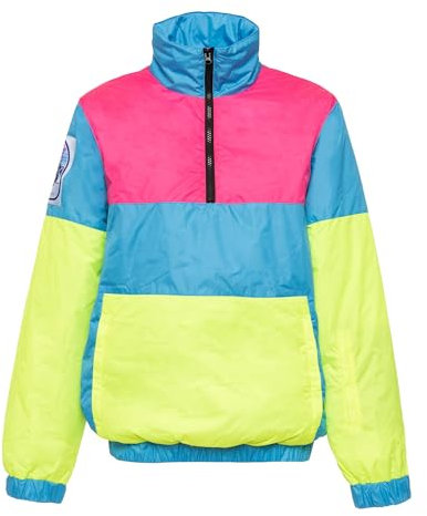 Funky Alps - Skijacke Ice - Unisex Retro-Ski-Jacke - Wind- und wasserdicht - Perfekt für Après-Ski - Erhältlich in den Größen S bis XXL