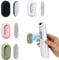 XYOFUN Magnetic Remote Control Holder Wall Mount - 4 Pcs No Drill Self-Adhesive Organizer for Air Conditioner & TV Remotes, Storage Caddy for Televisions Backside - Multicolor