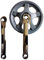 Baoblaze Fahrrad-Kurbelgarnitur, Einzelkettenblatt, Ersatz-Kurbelarm-Set für das Fahrrad, Reiten im Freien, hochfest, 165 mm Kurbelarm, Fahrrad-Kurbelgarnitur