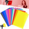 YBCCBY 24 Stück Farbfolien Gel Farbfilter Farbkorrektur Folie Hitzebeständig Lampenfolie 12 Colours Scheinwerfer Farbfolien Transparent Scheinwerferfolie Fensterfolie Farbig Cellophanfolie für Foto