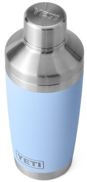 YETI Rambler Cocktail Shaker, Stainless Steel, Vacuum Insulated, Big Sky Blue, 20 oz (591 ml)