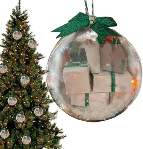 Lustige Christbaumkugeln,Weihnachtskugeln,Feiertags-Box-Ornament - Weihnachtskugel-Ornamente, hängende Baum-Anhängerdekorationen für Familienfreunde