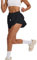 tanzdunsje Laufshorts Damen kurz Sportshorts 2 in 1,Tennis Gym Fitness RunningShorts mit 2 Taschen, Damen Schwarze Shorts Workout Sportrock Elastischer Bund, mit Innenfutter(S, Schwarz)