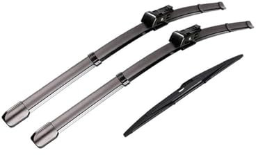 PFBGEXV para Volvo para XC60 MK1 2009-2016 Limpiaparabrisas Traseros Delanteros Parabrisas Cepillos Ventana Accesorios Coche Limpia Parabrisas Brazo Limpiaparabrisas(RHD)