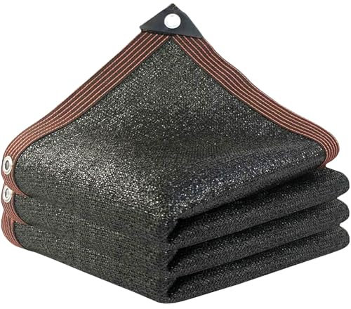 Shade Net Sunblock Shade Cloth Net, Greenhouse Cover UV Protection Garden Netting Mesh Tarp with Grommets, Durable Rectangle Sunscreen Net for Balcony, Terrace, Flowers,Plants (2X3M)