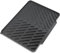 Alfombrilla escurridora de silicona de 40 x 30 cm, resistente al calor, antideslizante, con orificio de drenaje, escurreplatos silicona, color negro