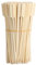 Lot de 100 brochettes en bambou pour barbecue, grillades en bois, pour camping, fruits - 9 cm