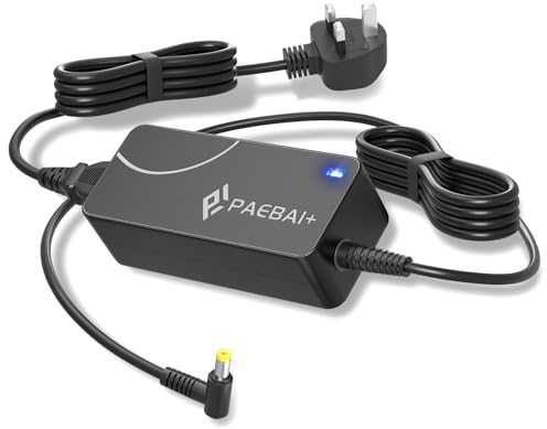 65W Laptop Charger for Acer Aspire 3 5 1 E1 E5 E15 ES1 ES15 V3 V5 V15 V7 R3 R7 A114-31 A114-32 A314-31 A315 A515 A515-43 5250 5332 5349 5750 5532 5534 N17Q4 N19C1 Power Adapter 19V 3.42A (5.5 x 1.7mm)