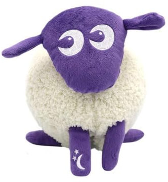 SWEET DREAMERS - Ovejita de peluche lamparita musical Ewan Deluxe lila - SD-ED-PURPLE