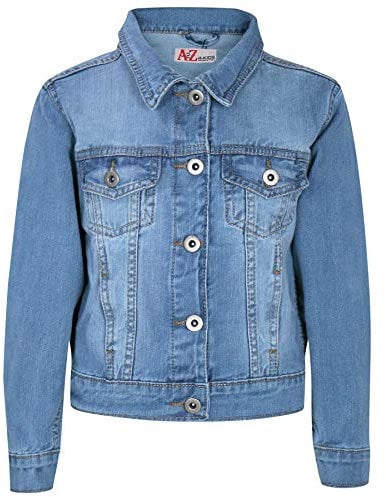 A2Z 4 Kids Girls Jackets Denim Style Trendy Fashion Jeans Jacket Stylish Coats for Girls New Age 3-13 Years