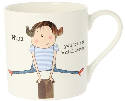 Rosie Made a Thing Mum You're The Brilliantest Quite Big Mug - Fine Bone China - 400ml