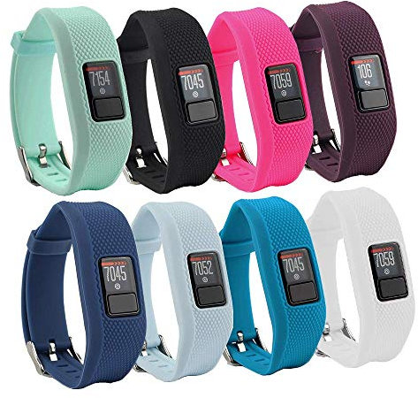 Baaletc Für Garmin Vivofit 3 und Vivofit JR, buntes Zubehörband/Armbänder mit sicherem Verschluss für Garmin Vivofit 3 und Vivofit JR, Vivofit JR. 2 Bänder