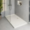 Podium® 1400 x 900 x 45mm White Bathroom Non Slip Tray for Enclosures Cubicles & Wet Room with Waste, Rectangular