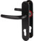HOPPE STA00303 Ensemble sur Plaque San Diego 1191/347 Noir Mat 165 mm-Clé i-11719965