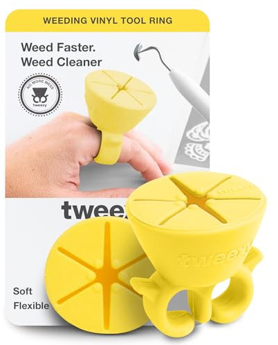 tweexy Anneau à outils en vinyle pour désherbage - Soleil