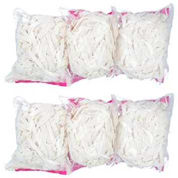 AB Tools 6Pack of 80g Small Animal Hamster Gerbils Mice Rats Paper Wool Bedding Nesting