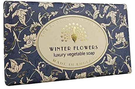 The English Soap Company Festive Soap Bar 190g Winter Flowers