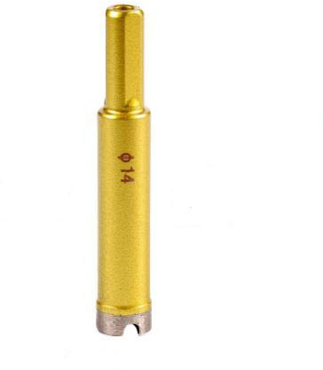 Yaowanguan Diamond Drill Bit Hole Saw Tools for Glass/Tile/Ceramic/Marble/Porcelain/Concrete/Granite Cutting Opening - 14mm Diamond Coating Drill Bit