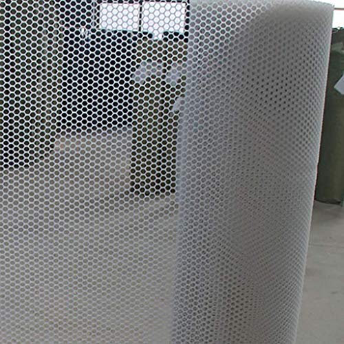 Seilnetz Deko Kindersicherheitsnetz, Hause Balkon Absturzsicherung Kunststoffnetz, Terrasse Garten Fensterbank Zaun (spezifikationen: Rasterabstand 2,5 cm) (Farbe: Weiß) Sicherheitsnetz für Treppe