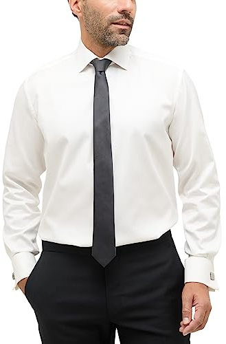 ETERNA Long Sleeve Shirt Comfort FIT Cover Shirt Twill Champagne Uni Hemd,