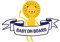 banjado® personalisierbarer Baby an Bord Aufkleber selbstklebend - mit Motiv Löwe - wetterfester und UV-Beständiger Autoaufkleber