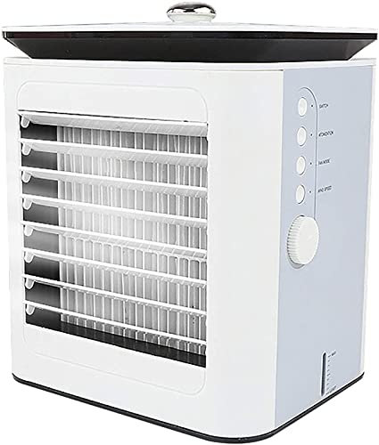 Mini Mesa Aire acondicionado Ventilador, Mini acondicionador de aire enfriador, Acondicionador de aire rápido y acondicionado rápido for el aire acondicionado y 3 velocidades de aire acondicionado con