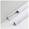 HAIXHX Goulottes Canal de câbles d'angle en PVC, Goulotte d'angle/de Plafond à Peindre pour câbles avec Support Autocollant pour la Maison/l'atelier (Color : White, Size : 14x14mm/0.55x0.55in)