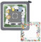 2er-Set Schutzfolie Schutzcover für Toniebox passgenau geschnitten selbstklebende Folie Tier und Blumen Motiven kreatives Zubehör für Kinder - dv1172