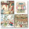 Museums & Galleries Weihnachtskarten, 16 Stück, verschiedene Designs, Brambly Hedge – 4 x 4 gemütliche Weihnachtsmaus-Designs, festliche Weihnachtskarten, Multipack