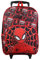 Bagtrotter Marvel Spider-Man Mochila con ruedas Telaraña negra