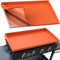 BANGIE Grillmatte für Blackstone 91,4 cm Grillzubehör, vollständiger Rundumschutz, Silikonmatte für Grillplatte, lebensmittelechte Silikon-Grillmatte, Orange