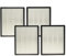 vhbw 4x filtro HEPA sostituisce Philips FY5185/30, FY5182/30 per purificatore d'aria